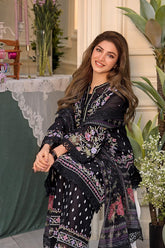 SOBIA NAZIR LAWN PRINTED EMBROIDERY DRESS 3 PIECE UNSTITCHED